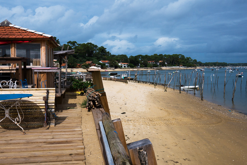 La plage du village de l'herbe