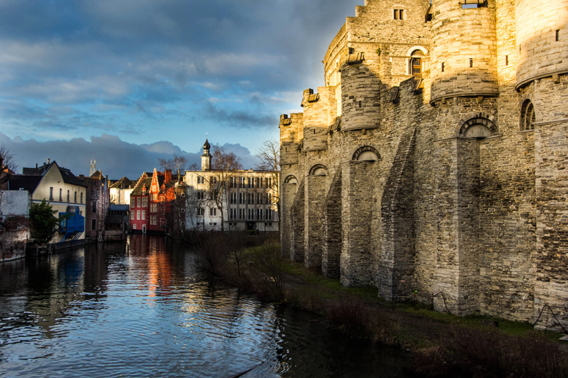 Le château des Comptes à Gand