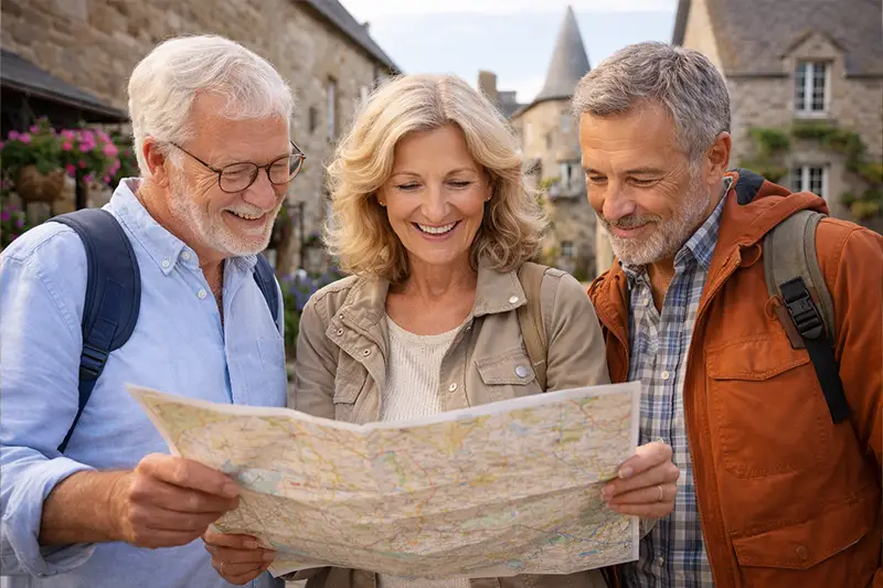 Être entouré et actif à la retraite