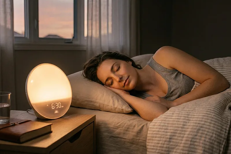 Le simulateur d’aube pour un réveil en douceur 
