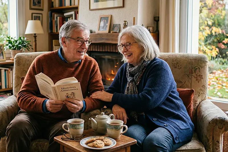 Avoir une relation platonique après 60 ans