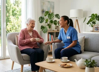 Aide à domicile pour les personnes âgées