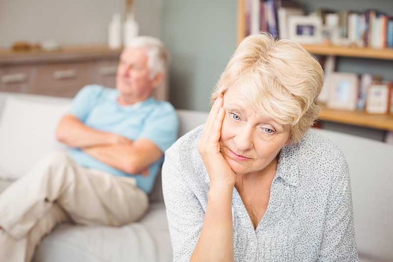 Les problèmes de couples à la retraite