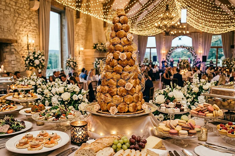 Nourrir ses hôtes avec un buffet