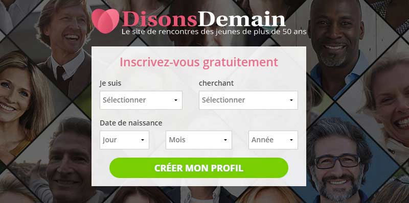 Inscrivez-vous gratuitement sur Disons Demain