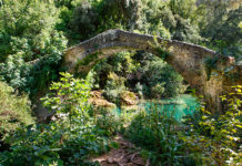 Les gorges de la Siagne et le pont des Tuves