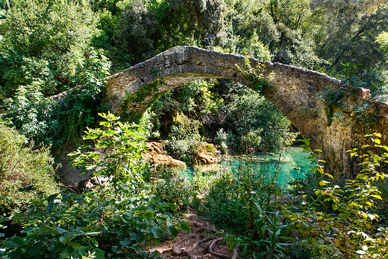 Les gorges de la Siagne et le pont des Tuves