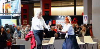 Le défilé Peter Hahn au salon des seniors