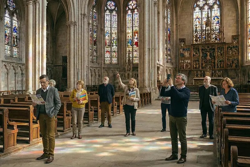 Une sortie pendant les Universités du Temps Libre Une sortie dans une église pendant les Universités du Temps Libre
