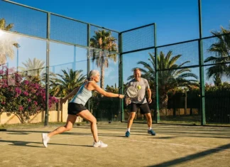 Rencontres seniors : et si vous trouviez l'amour sur un court de Padel ?