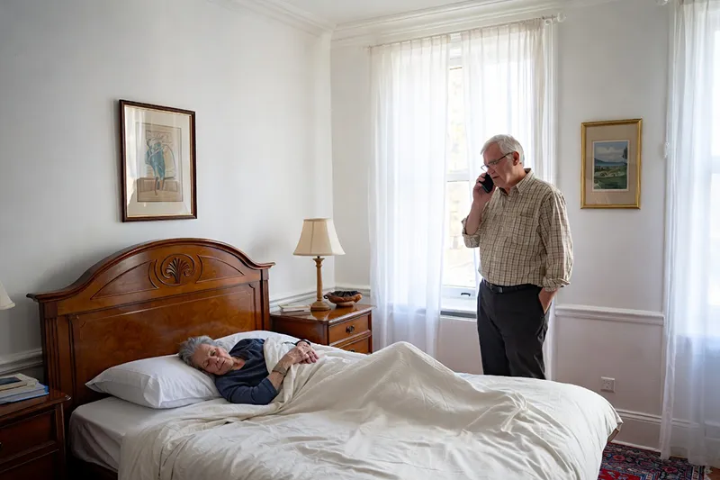 Ma mère a 87 ans. Depuis deux ans, elle ne quitte plus son lit