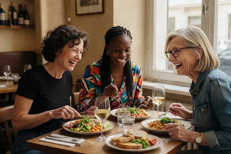 Un diner entre copine 