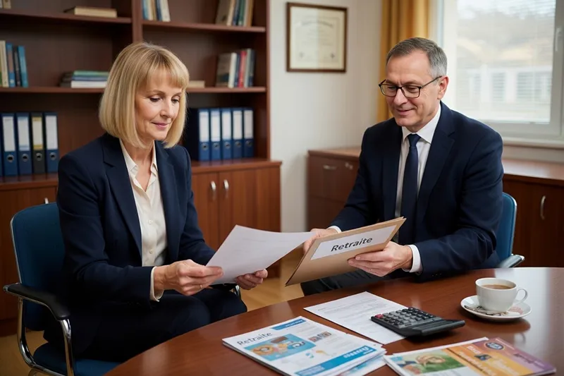 Avec son conseiller retraite Avec son conseiller retraite