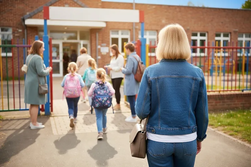 Aller chercher ses petits-enfants à l'école