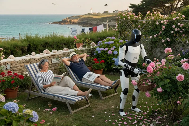 Ma retraite à la campagne, réinventée par la voiture autonome et les robots