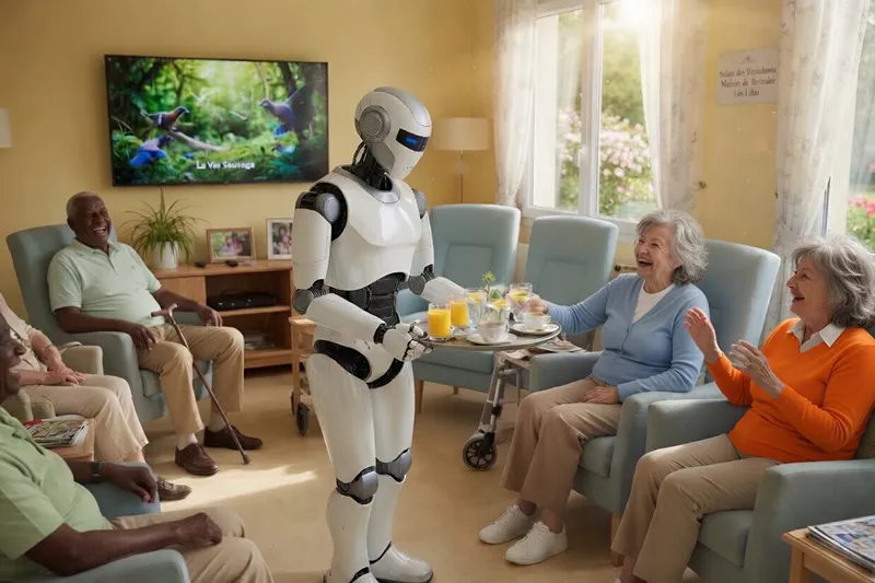 Les robots dans les maisons de retraite Les robots dans les maisons de retraite