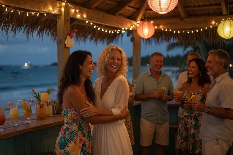 Faire la fête après la plongée Faire la fête après la plongée