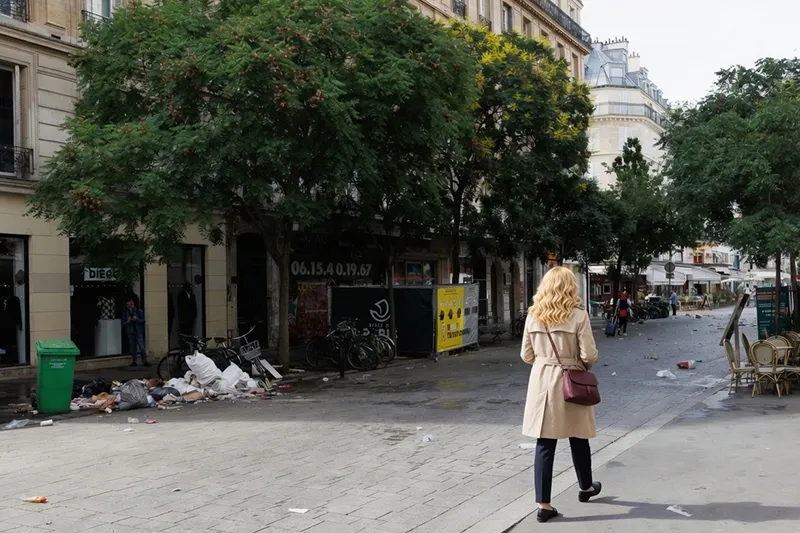 Paris et sa saleté permanante Paris et sa saleté permanante