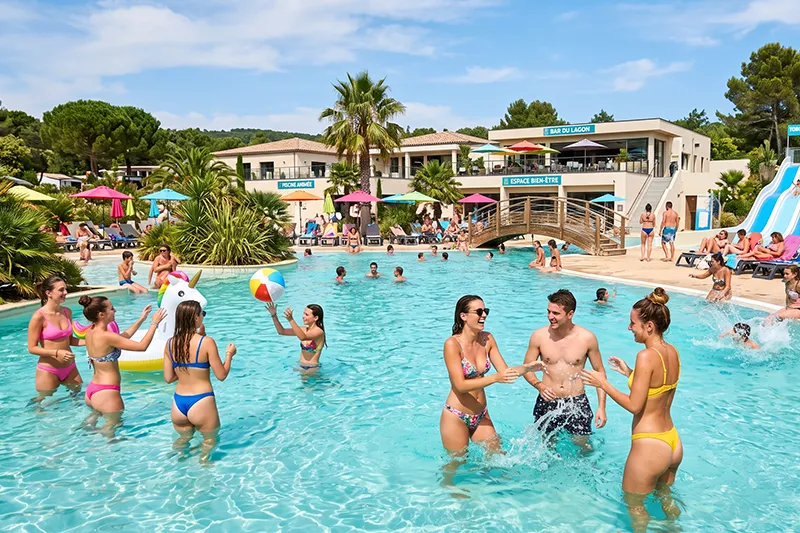 La piscine du club La piscine du club