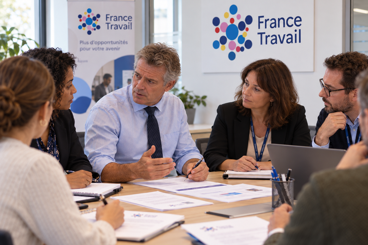 Je vais aux rendez-vous France Travail